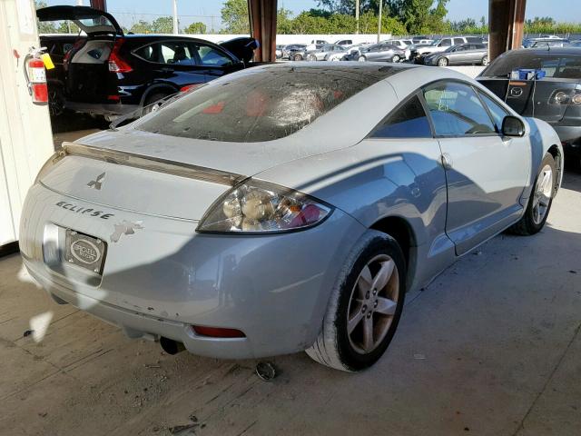 4A3AK24F28E005978 - 2008 MITSUBISHI ECLIPSE GS SILVER photo 4