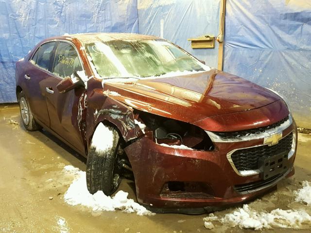 1G11C5SLXFF354784 - 2015 CHEVROLET MALIBU 1LT MAROON photo 1