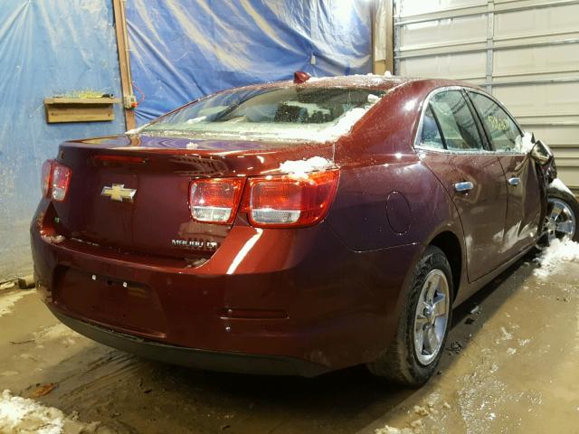 1G11C5SLXFF354784 - 2015 CHEVROLET MALIBU 1LT MAROON photo 4