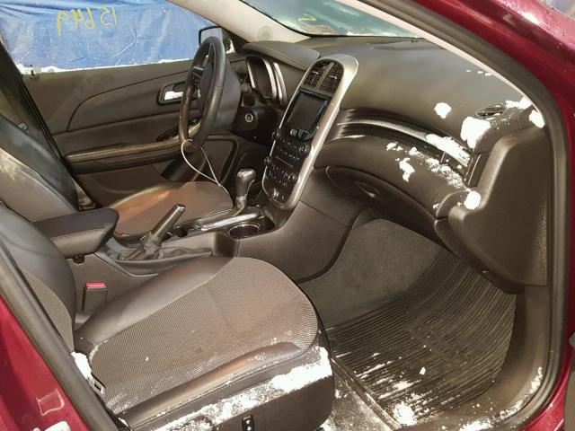 1G11C5SLXFF354784 - 2015 CHEVROLET MALIBU 1LT MAROON photo 5