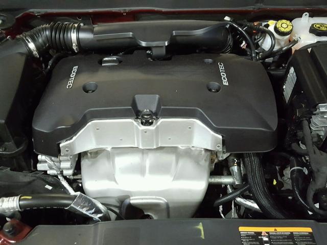 1G11C5SLXFF354784 - 2015 CHEVROLET MALIBU 1LT MAROON photo 7