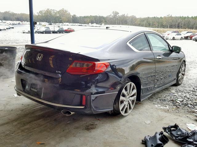 1HGCT2B81EA001373 - 2014 HONDA ACCORD EXL 黑色 照片 4