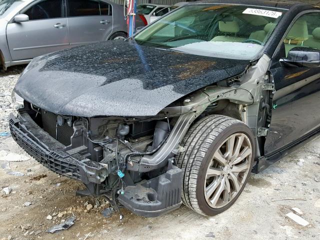 1HGCT2B81EA001373 - 2014 HONDA ACCORD EXL 黑色 照片 9