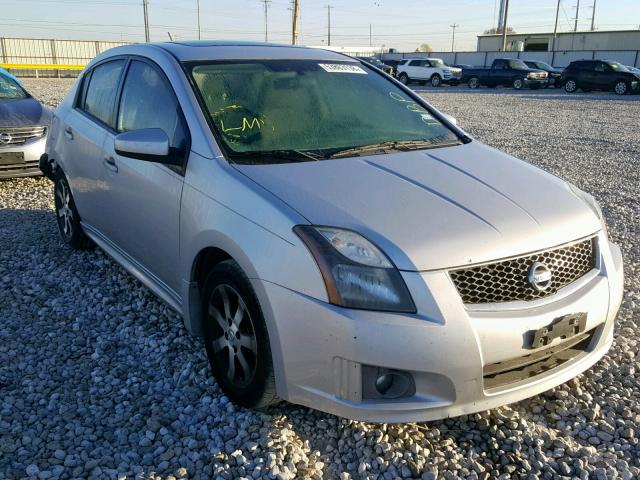 3N1AB6AP7BL728128 - 2011 NISSAN SENTRA 2.0 SILVER photo 1