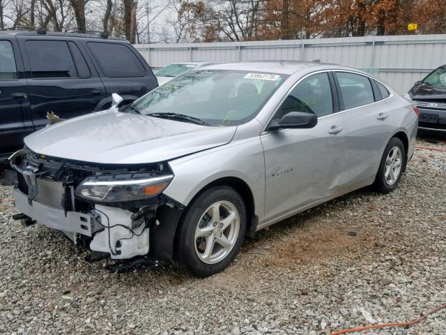 1G1ZB5ST1GF286513 - 2016 CHEVROLET MALIBU LS SILVER photo 2