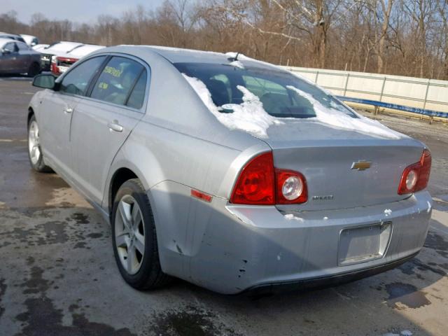 1G1ZB5EB8AF141799 - 2010 CHEVROLET MALIBU LS 银色 照片 3