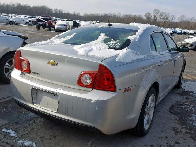 1G1ZB5EB8AF141799 - 2010 CHEVROLET MALIBU LS 银色 照片 4