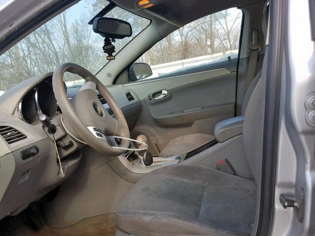 1G1ZB5EB8AF141799 - 2010 CHEVROLET MALIBU LS 银色 照片 5