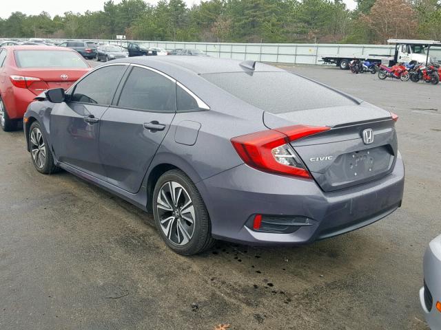 2HGFC1F72HH640621 - 2017 HONDA CIVIC EXL CHARCOAL photo 3