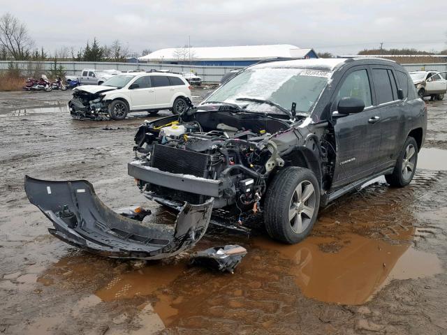 1C4NJCEA3GD785056 - 2016 JEEP COMPASS LA BLACK photo 2