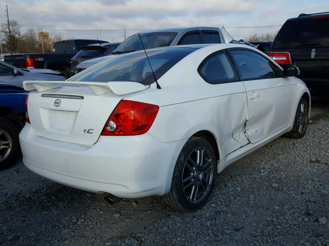 JTKDE177760067871 - 2006 TOYOTA SCION TC 白色 照片 4