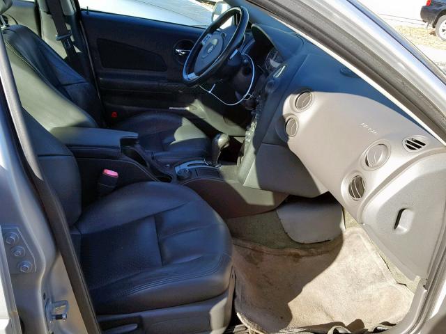 2G2WR524241104968 - 2004 PONTIAC GRAND PRIX SILVER photo 5