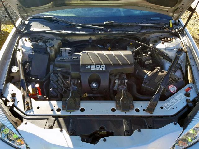 2G2WR524241104968 - 2004 PONTIAC GRAND PRIX SILVER photo 7