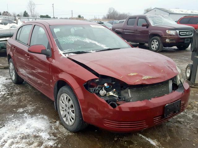 1G1AT58H497185508 - 2009 CHEVROLET COBALT LT RED photo 1