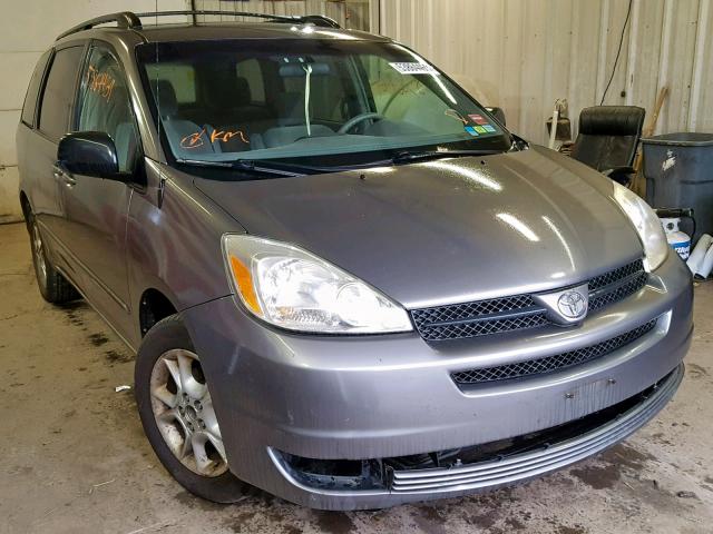 5TDBA23C94S019446 - 2004 TOYOTA SIENNA LE GRAY photo 1