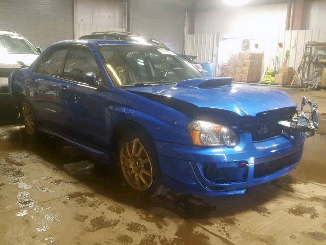 JF1GD70604L523075 - 2004 SUBARU IMPREZA WR BLUE photo 1