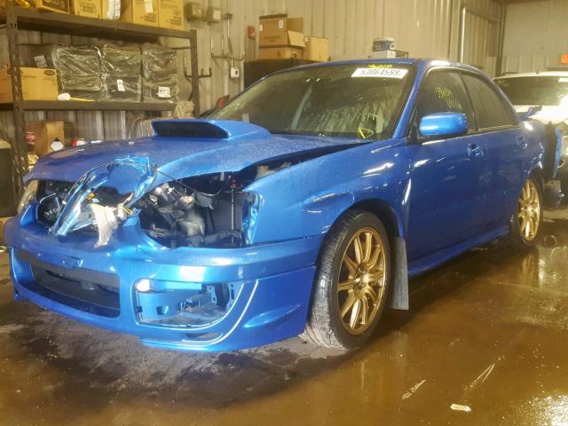 JF1GD70604L523075 - 2004 SUBARU IMPREZA WR BLUE photo 2