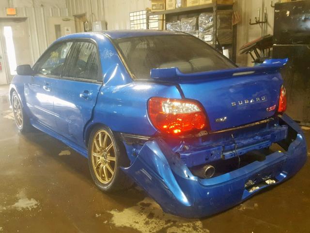 JF1GD70604L523075 - 2004 SUBARU IMPREZA WR BLUE photo 3