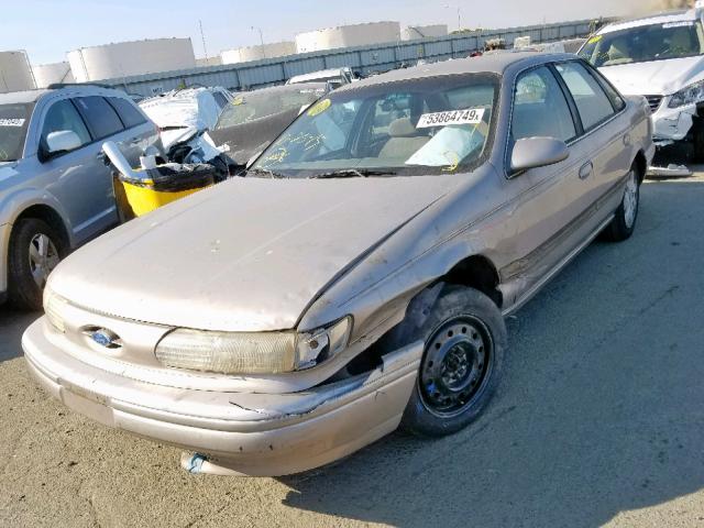 1FALP52UXRG188414 - 1994 FORD TAURUS GL GOLD photo 2