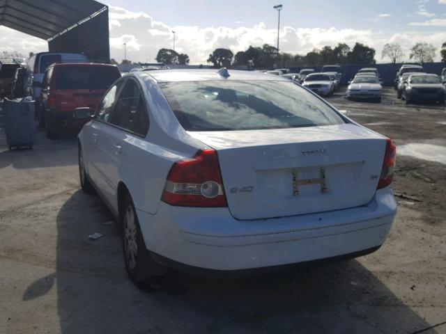 YV1MS390462170658 - 2006 VOLVO S40 2.4I WHITE photo 3