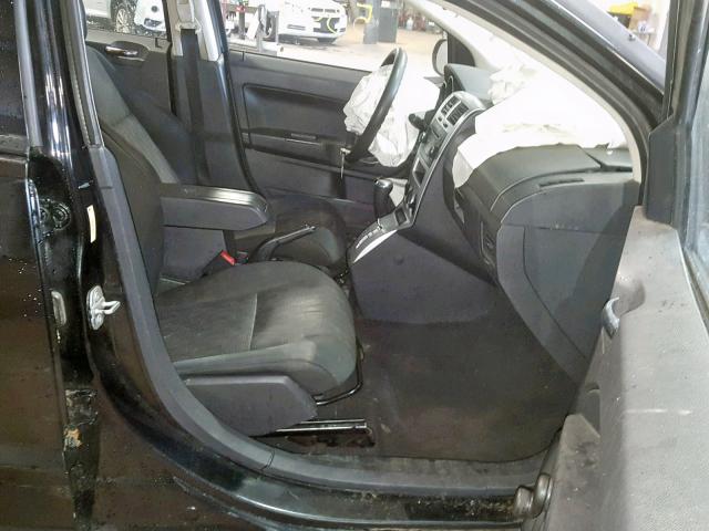 1B3HB28A39D202487 - 2009 DODGE CALIBER SE BLACK photo 5