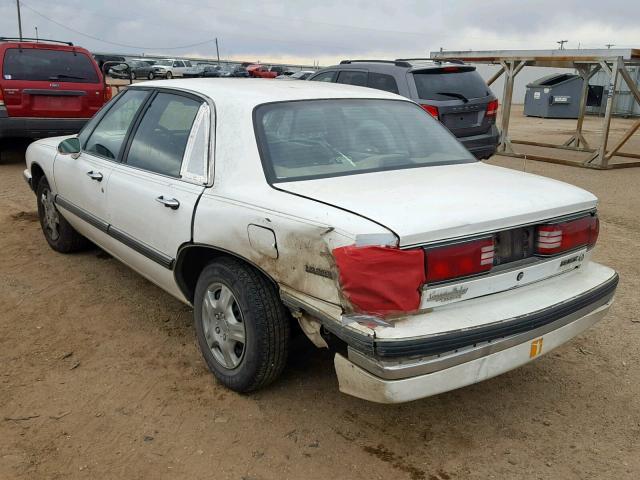 1G4HP52L2SH530098 - 1995 BUICK LESABRE CU WHITE photo 3