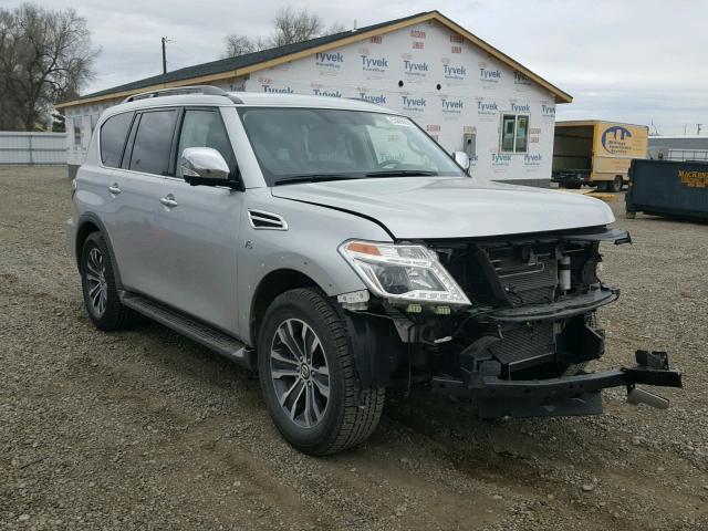 JN8AY2NC3J9557594 - 2018 NISSAN ARMADA SV SILVER photo 1