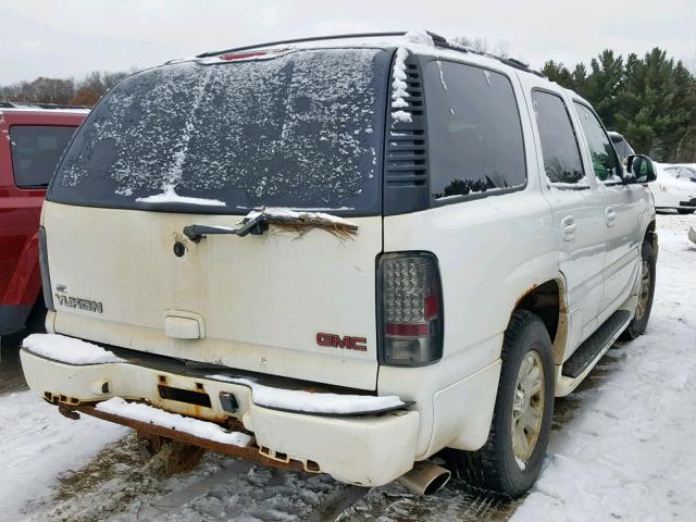 1GKEK63U02J260465 - 2002 GMC DENALI WHITE photo 4