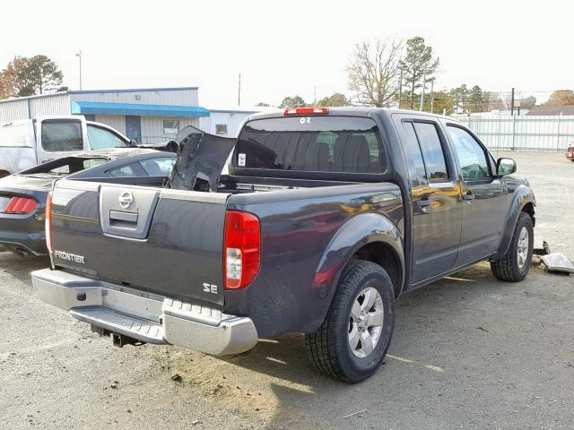 1N6AD0ERXAC440918 - 2010 NISSAN FRONTIER C CHARCOAL photo 4