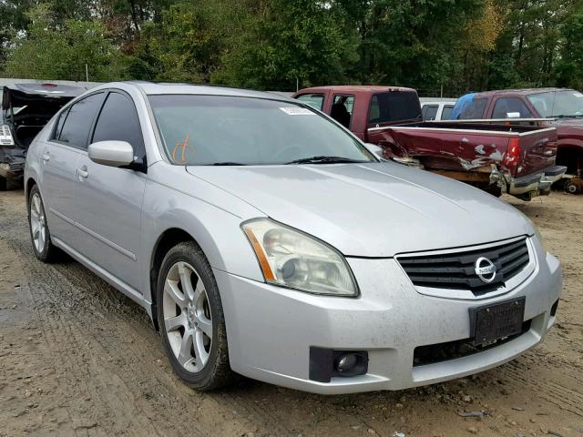 1N4BA41E98C830970 - 2008 NISSAN MAXIMA SE SILVER photo 1