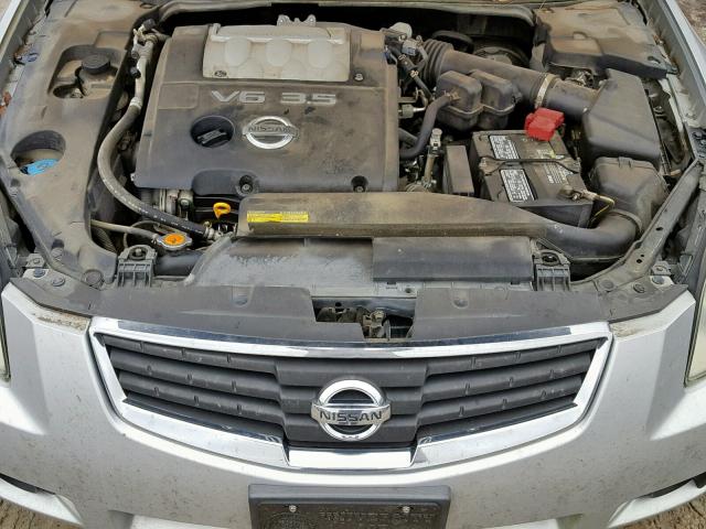 1N4BA41E98C830970 - 2008 NISSAN MAXIMA SE SILVER photo 7