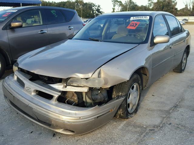 1G3NG52MXW6324321 - 1998 OLDSMOBILE CUTLASS GL BEIGE photo 2