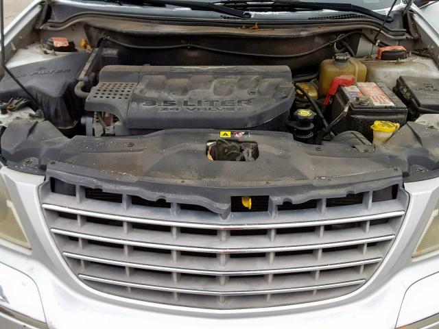 2C8GM68434R623801 - 2004 CHRYSLER PACIFICA SILVER photo 7