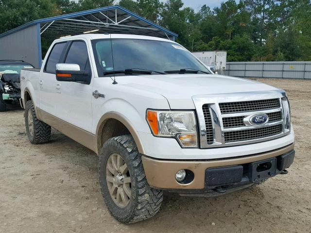 1FTFW1EF6CKD35204 - 2012 FORD F150 SUPER WHITE photo 1