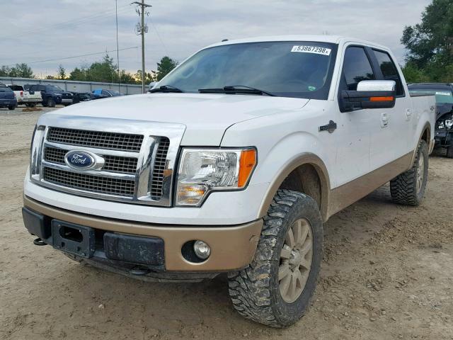 1FTFW1EF6CKD35204 - 2012 FORD F150 SUPER WHITE photo 2