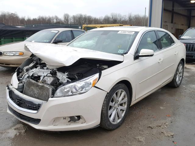 1G11E5SL5EF168403 - 2014 CHEVROLET MALIBU 2LT WHITE photo 2