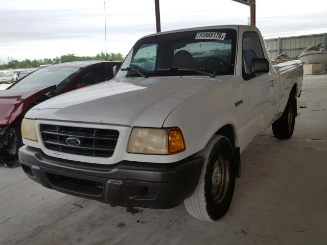 1FTYR10U01TA72253 - 2001 FORD RANGER WHITE photo 2