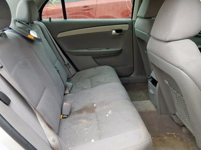 1G1ZC5EB7AF155089 - 2010 CHEVROLET MALIBU 1LT 银色 照片 6