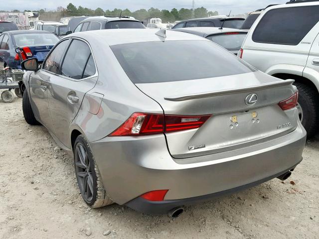 JTHBE1D21G5025383 - 2016 LEXUS IS 350 GRAY photo 3