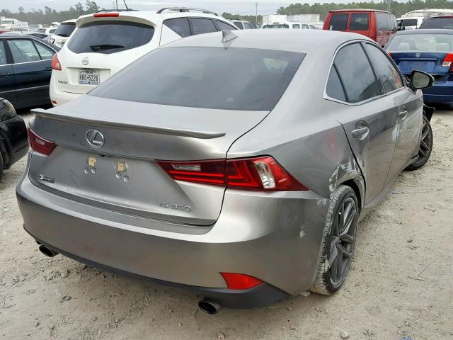 JTHBE1D21G5025383 - 2016 LEXUS IS 350 GRAY photo 4