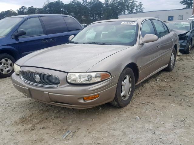 1G4HP54K9Y4148185 - 2000 BUICK LESABRE CU GOLD photo 2