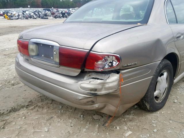 1G4HP54K9Y4148185 - 2000 BUICK LESABRE CU GOLD photo 9