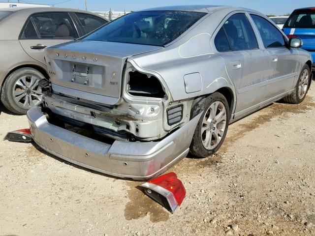 YV1RS592392734890 - 2009 VOLVO S60 2.5T SILVER photo 4