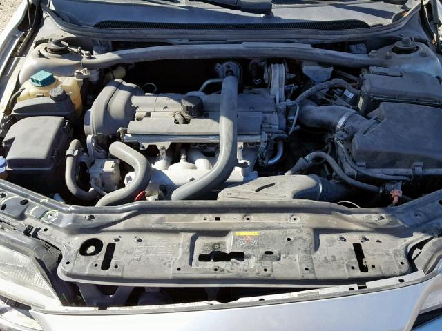 YV1RS592392734890 - 2009 VOLVO S60 2.5T SILVER photo 7