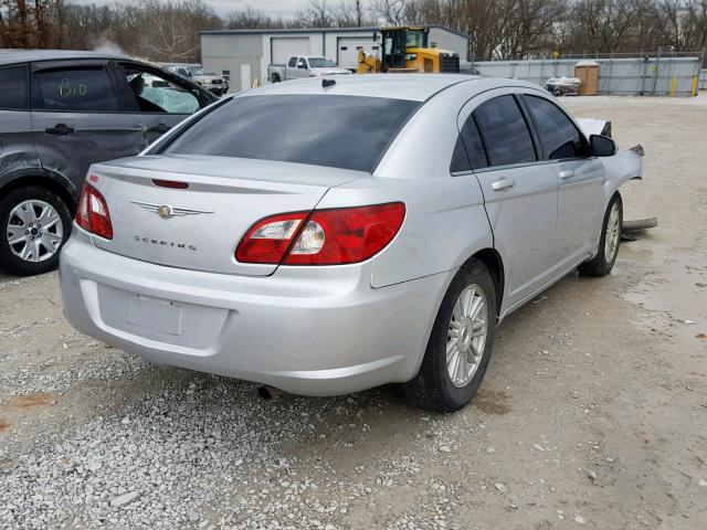 1C3LC56KX7N523988 - 2007 CHRYSLER SEBRING TO SILVER photo 4