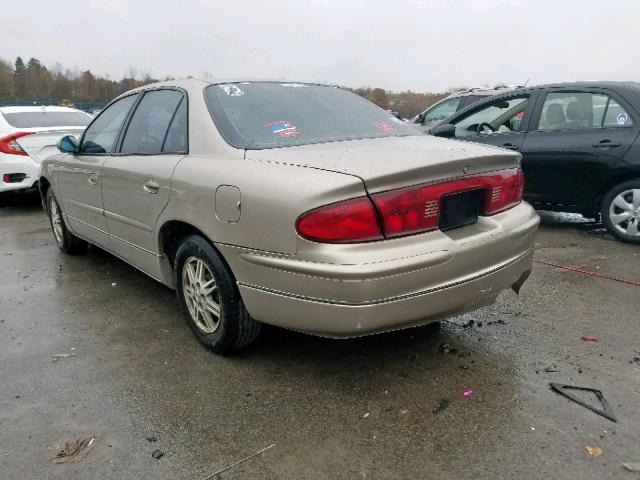 2G4WB52K231283473 - 2003 BUICK REGAL LS GOLD photo 3