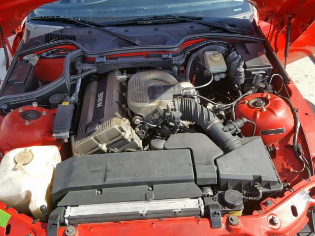 4USCH7320TLB73755 - 1996 BMW Z3 1.9 RED photo 7