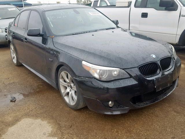 WBANB535X7CN93716 - 2007 BMW 550 I BLACK photo 1