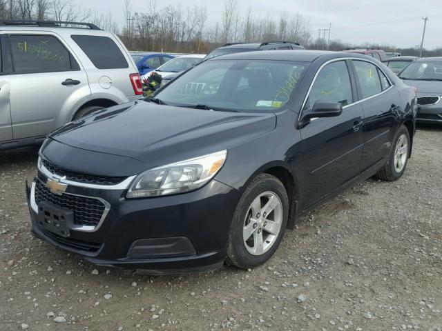 1G11B5SL5EF130968 - 2014 CHEVROLET MALIBU LS BLACK photo 2