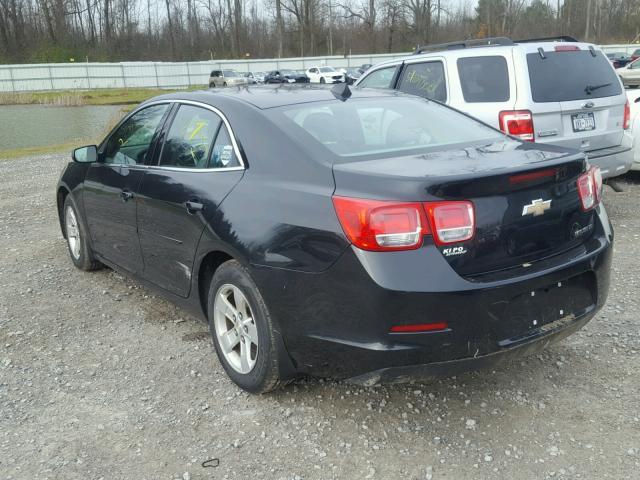 1G11B5SL5EF130968 - 2014 CHEVROLET MALIBU LS BLACK photo 3